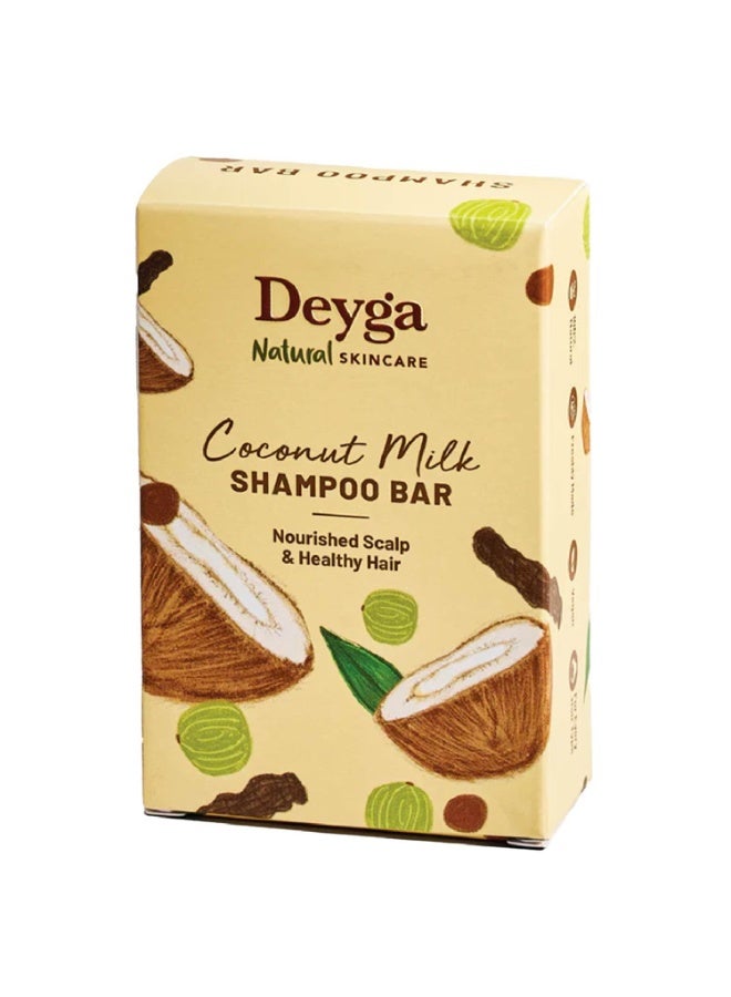 Deyga Coconut Milk Shampoo Bar (130 Grm) Cleanses I Strengthens I Hydrates - Image 2
